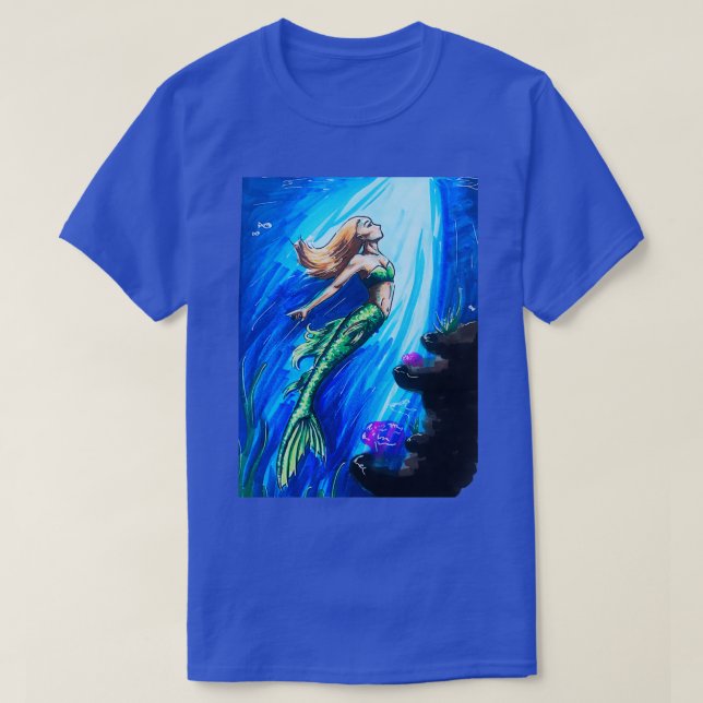 T-shirt Augmentation de la sirène (Design devant)
