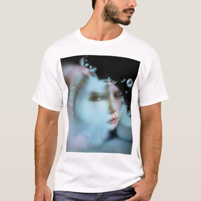 T-shirt Augmentation de lune bleue (Devant)