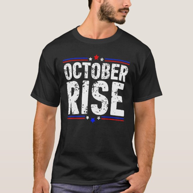 T-shirt Augmentation d'octobre (Devant)
