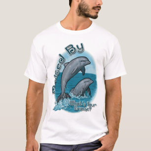 T-shirt Augmenté par la chemise de dauphins
