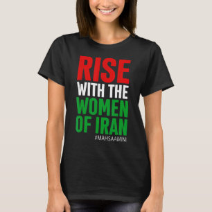 T-shirt AUGMENTER AVEC LES FEMMES DE IRAN Femmes Vie Liber