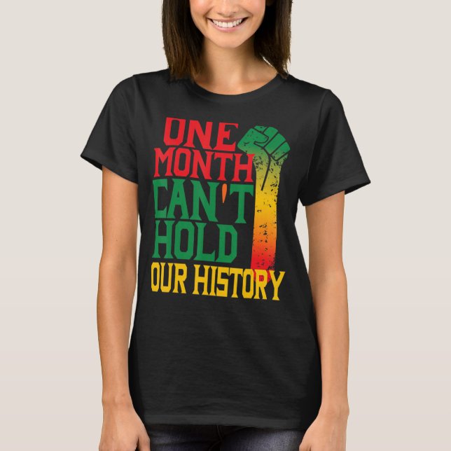 T-shirt Augmenter D'Un Mois Ne Peut Tenir Notre Histoire F (Devant)