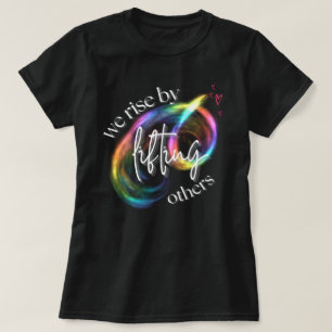 T-shirt Augmenter En Levant D'Autres Vibes Positivité Bohé