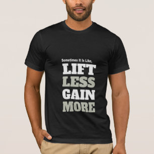 T-shirt Augmenter le gain