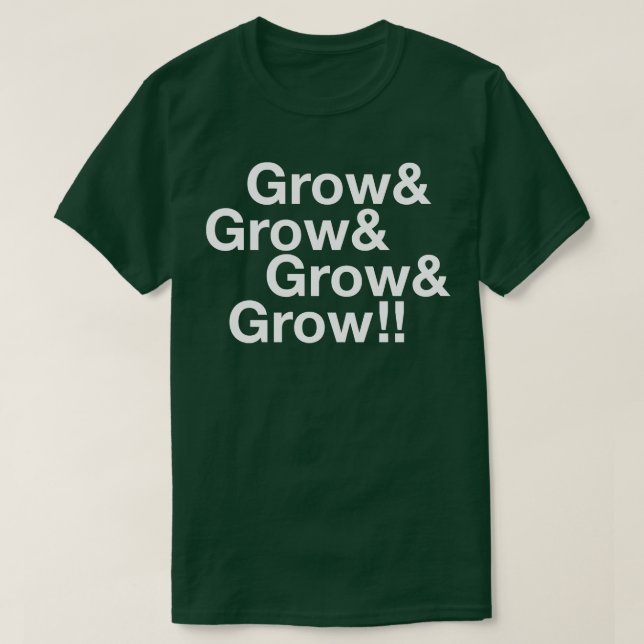 T-shirt Augmentez à votre plein potentiel (Design devant)