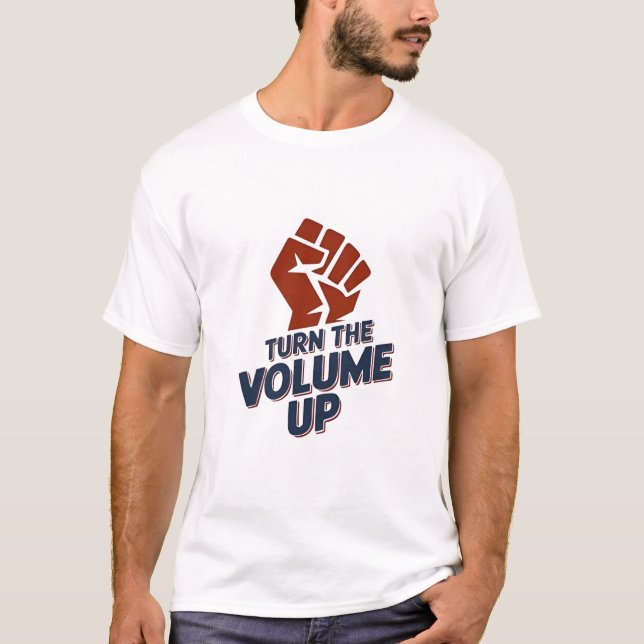 T-shirt Augmentez le volume Zohran NYC Maire Démocrate (Devant)