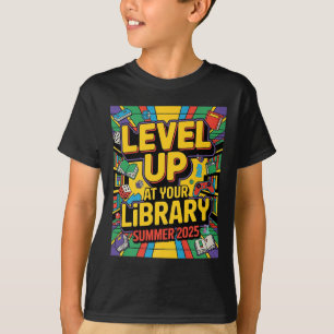 T-shirt Augmentez Vos Compétences À La Bibliothèque Été 20