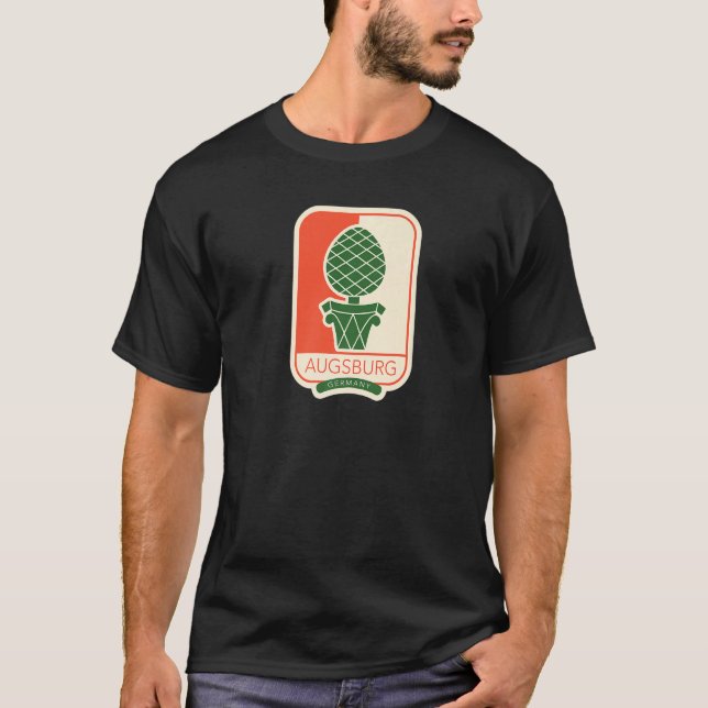 T-shirt Augsbourg u2013 Allemagne (Devant)