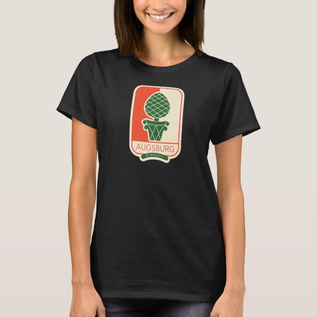 T-shirt Augsbourg u2013 Allemagne (Devant)