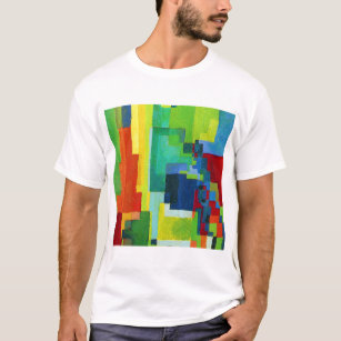 T-shirt August Macke a coloré des formes II