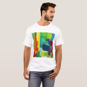 T-shirt August Macke a coloré des formes II (Devant entier)