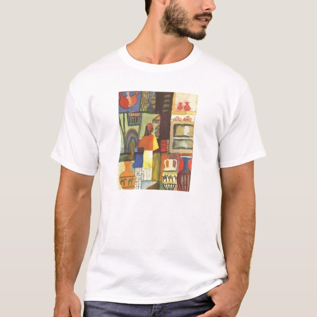 T-shirt August Macke - revendeur avec le vendeur 1914 de (Devant)