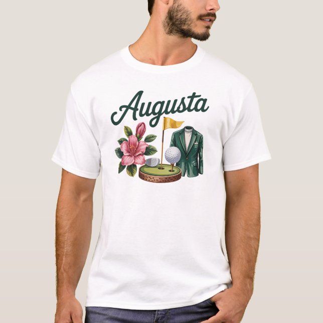 T-shirt Augusta Georgia Azalea Golf Pimento Veste au froma (Devant)