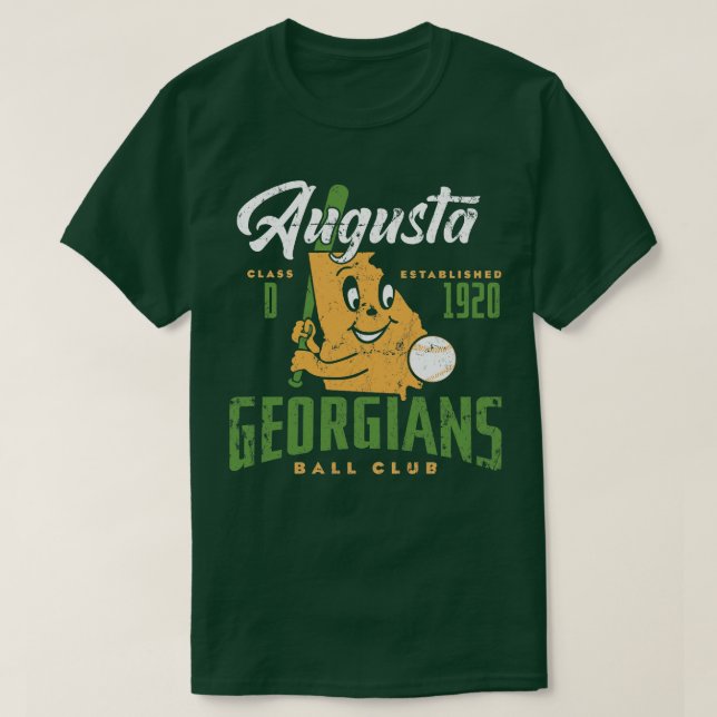 T-shirt Augusta Georgians Baseball (Design devant)