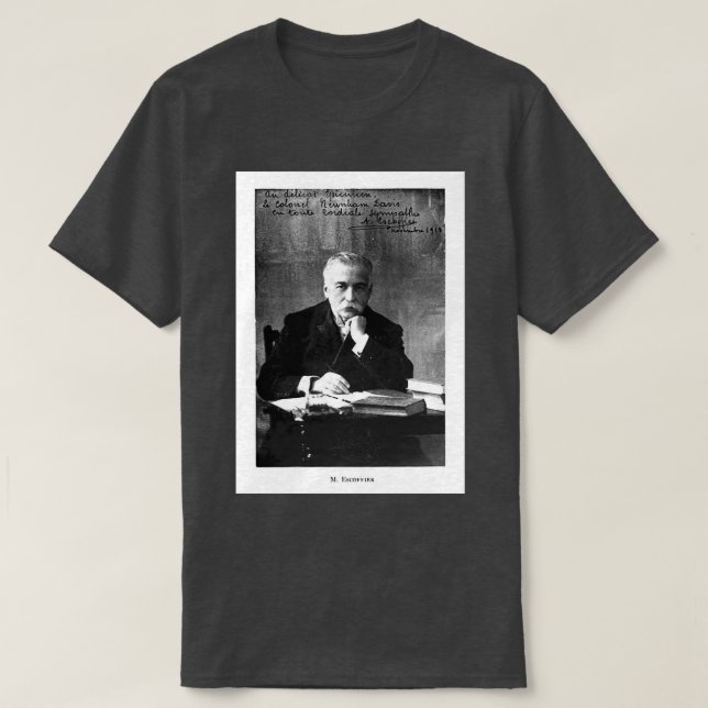 T-shirt Auguste Escoffier  (Design devant)