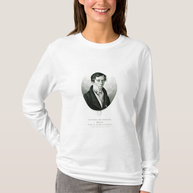 T-shirt Augustin Jean Fresnel 1825 (Devant)