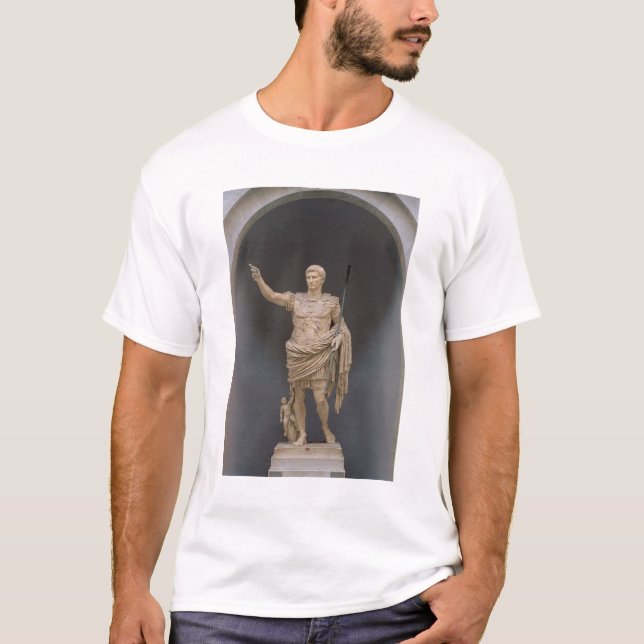 T-shirt Augustus de Prima Porta, c.20 AVANT JÉSUS CHRIST (Devant)