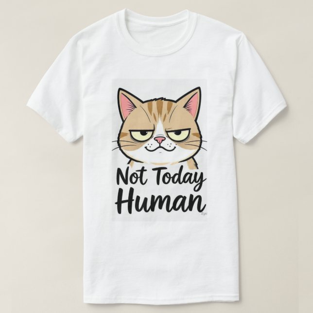 T-shirt Aujourd'hui Humain  (Design devant)