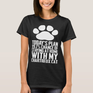 T-shirt Aujourd'hui j'ai l'opportunité de rester à la mais
