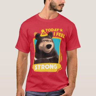 T-shirt Aujourd'hui, je me sens fort ami