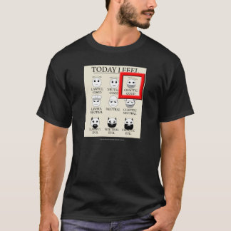 T-shirt Aujourd'hui je sens bon chaotique