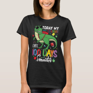 T-shirt Aujourd'Hui Mon Étudiant Est 100 Jours Plus Intell
