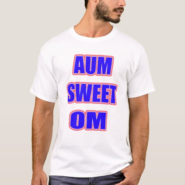 T-SHIRT AUM SWEET OM2 (Devant)