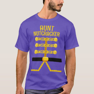 T-shirt AUNT Nutcracker Correspondance de la famille Noël