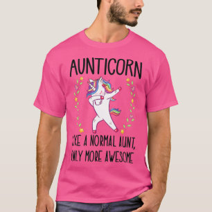 T-shirt Aunticorn Dabbing Unicorn Tante Cadeau pour tante