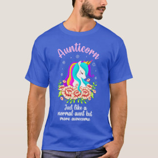 T-shirt Aunticorn Unicorn Awesome Tante Don 1