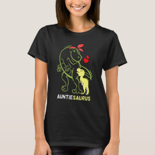 T-shirt Auntiesaurus Auntie Tyrannosaurus Dinosaur Baby
