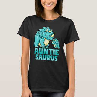 T-shirt Auntiesaurus Funny Tante Saurus Dinosaur Graphique