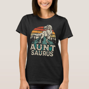 T-shirt Auntsaurus Dinosaur T Rex Tante Saurus Corresponda