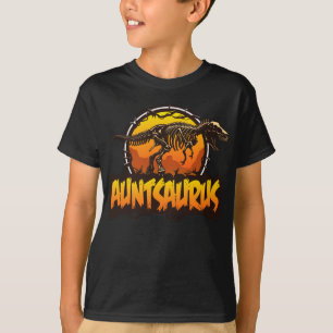 T-shirt Auntsaurus Funny T Rex Dinosaur Tante Saurus Famil