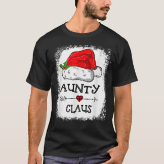 T-shirt Aunty Claus Christmas Light Pajama Family Matching