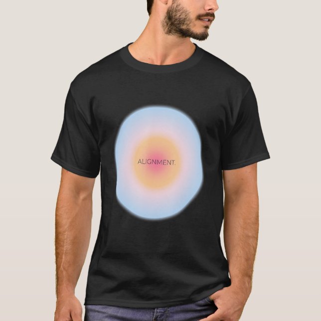 T-shirt Aura Alignement spirituel (Devant)