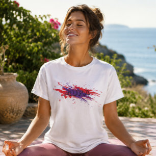 T-Shirt AURA T-Shirt Vibe Dégradé Moderne