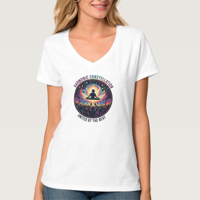 T-Shirt Aura Vibes DJ   (Devant)