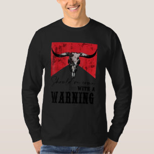 T-shirt Aurait dû venir avec une vache Marlboro Western av