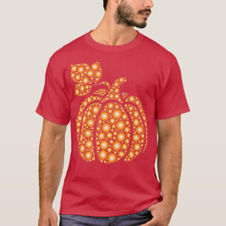 T-shirt Aureate Automne Polka Dot Citrouille International