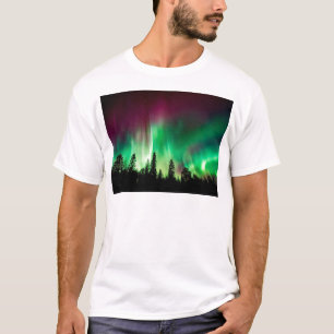 T-shirt aurora boréale
