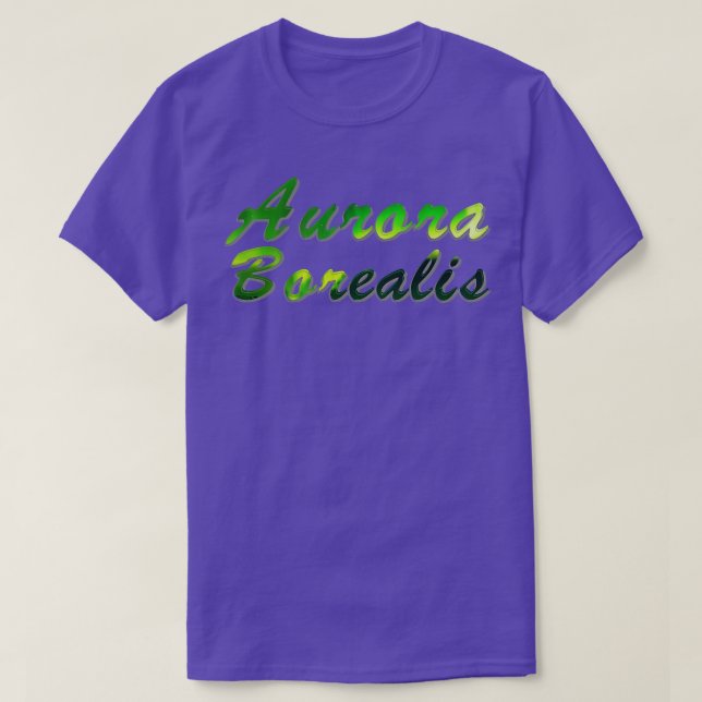 T-shirt Aurora Borealis (Design devant)