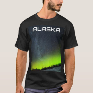 T-shirt Aurora Borealis Lumières du Nord Norvège Arctique