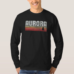 T-shirt Aurora Colorado Style Rétro Vintage 70s 80s 90s