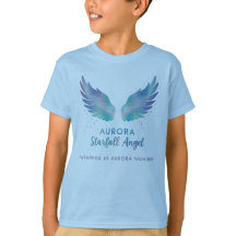 Aurora Starfall Angel Shirt Wrapped in Aurora