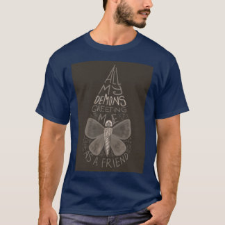 T-shirt AURORA Toutes mes démons fille vintage