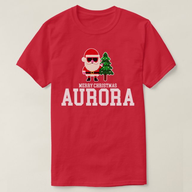 T-shirt Aurora Xmas (Design devant)