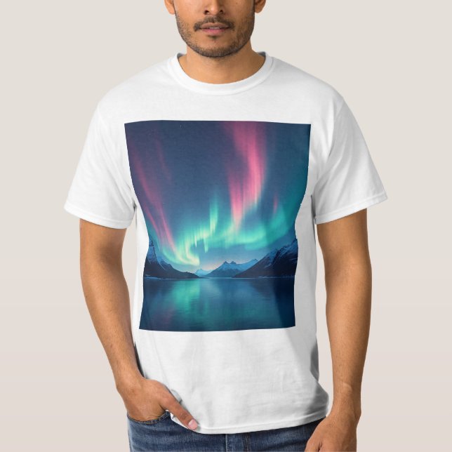T-shirt Aurore islandaise (Devant)