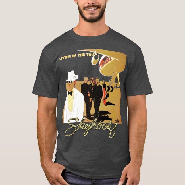 T-shirt Aus Rock 08 Skyhooks Tee (Devant)