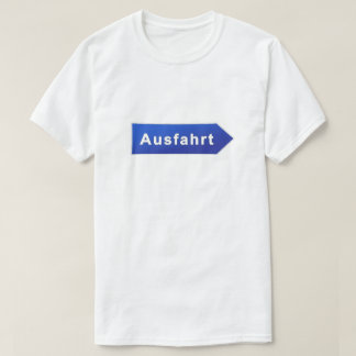 T-shirt Ausfahrt